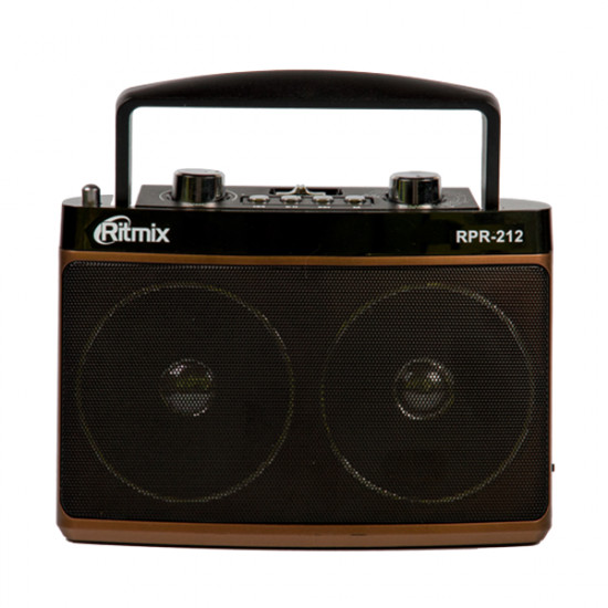 Радиоприемник портативный Ritmix RPR-212 brown