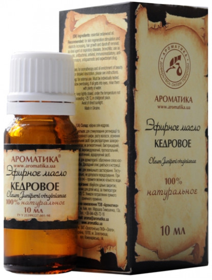Масло эфирное «Кедровое»