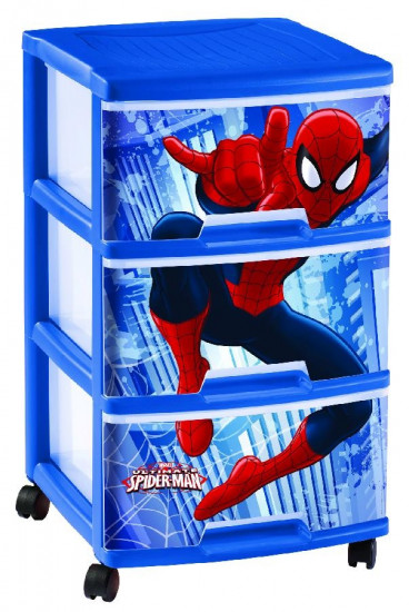 Стеллаж 3-х ярусный «Spiderman»