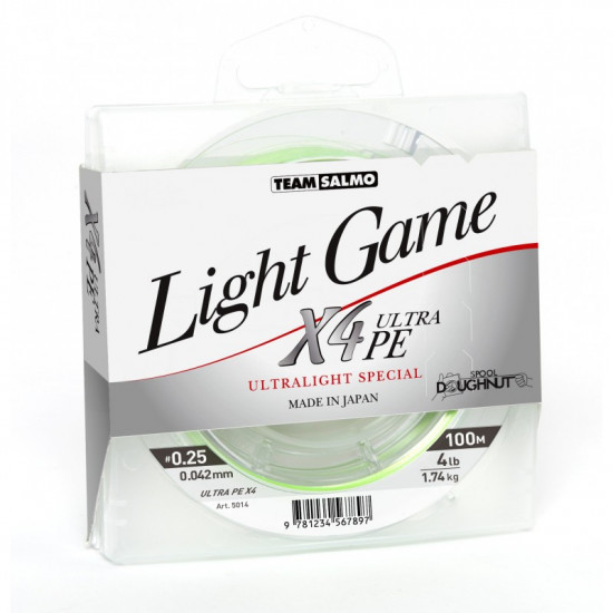 Леска плетеная «LIGHT GAME»