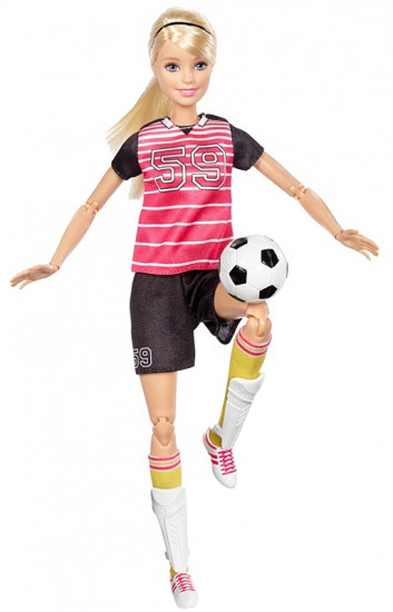 Кукла Barbie «Футболистка»