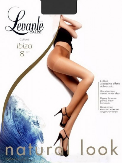 Колготки с шортиками «IBIZA 8» (nero, 8 DEN)
