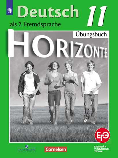 Deutsch als 2. Fremdsprache 10: Ubungsbuch / Немецкий язык. Второй иностранный язык. 11 класс. Базовый и углубленный уровни. Рабочая тетрадь