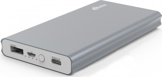 Аккумулятор внешний Ritmix RPB-10977PQC 10000 mAh (серый)