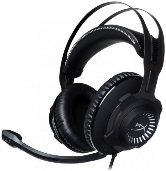 Наушники-гарнитура игровая HyperX Cloud Revolver HX-HSCR-GM (черно-белый)