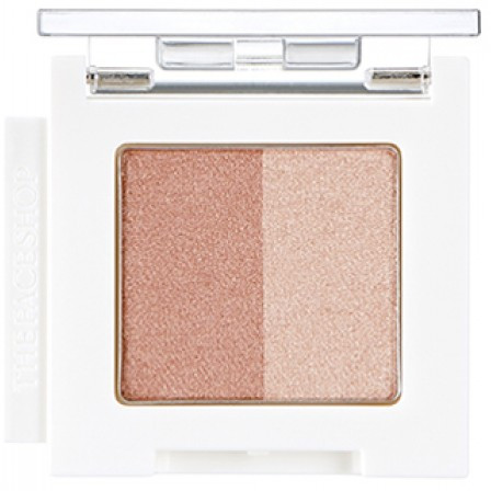 Тени для век двойные «Eyeshadow Dual», оттенок BE01