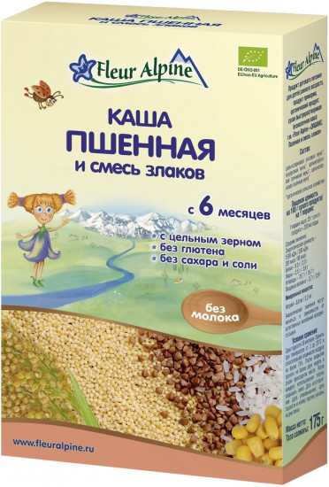 Каша «Пшенная и смесь злаков»