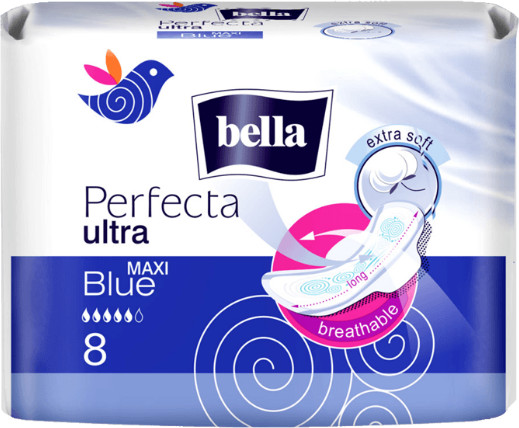 Прокладки женские «Perfecta Ultra Maxi Blue»
