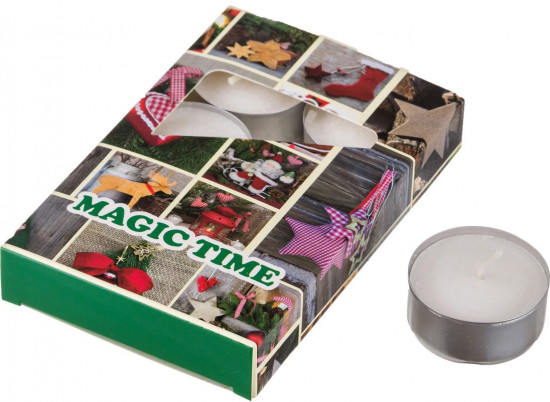 Набор плавающих свечей «Magic time». Аромат корица (6 штук)
