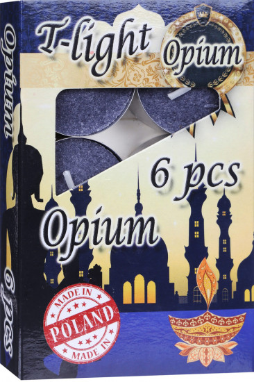 Набор плавающих свечей «Опиум» (6 штук)