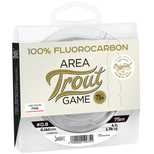 Леска монофильная «Fluorocarbon», pink