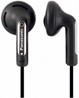 Наушники-вкладыши Panasonic RP-HV154GU-K (черный)