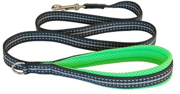 Поводок мягкий светоотражающий «Leash» (20 мм×1,2 м)