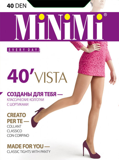 Колготки с шортиками «Vista 40»