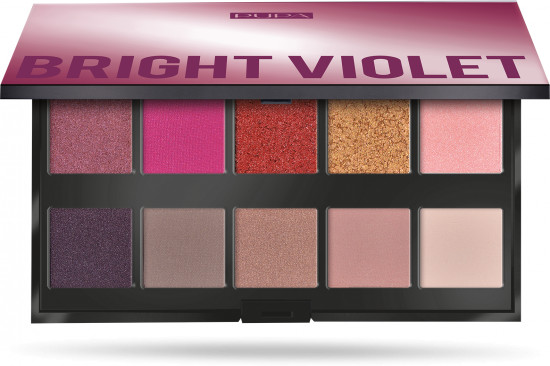 Палетка теней «Make Up Stories Bright Violet»