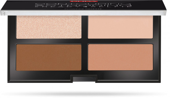 Палитра для контурирования лица «Contouring and Strobing Powder»,оттенок 002