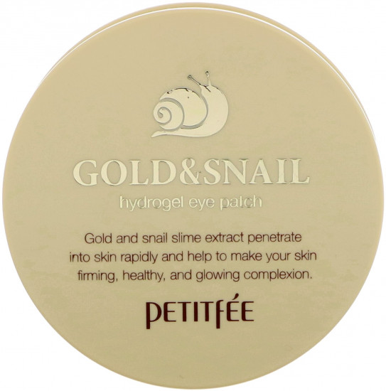 Патчи гидрогелевые для глаз «Gold & Snail»