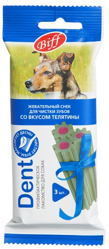 Снек жевательный для средних собак