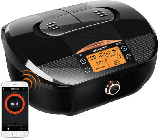 Умная мультиварка Redmond SkyCooker CBD100S с двумя чашами