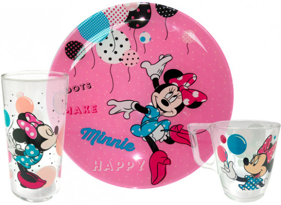 Набор детской посуды «Disney Party Minnie»