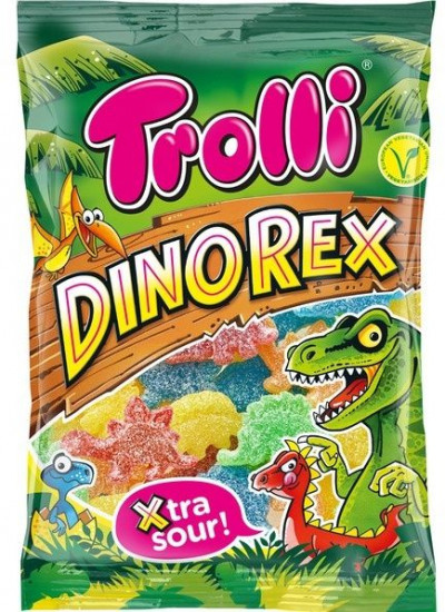 Жевательный мармелад супер кислый «Dino Rex»