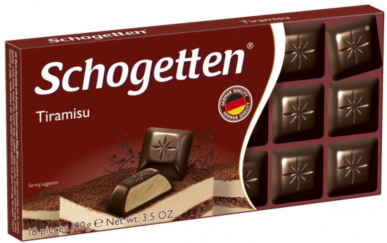 Шоколад Schogetten «Tiramisu»