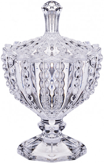 Сахарница на ножке «Muza crystal»