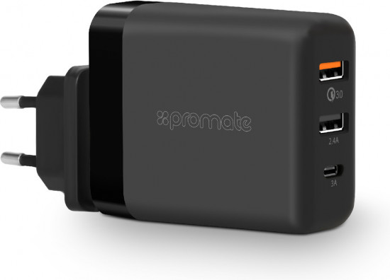 Зарядное устройство Promate PowerHub-QC