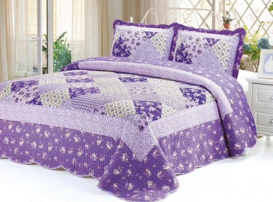 Покрывало детское «Patchwork» (1,5-спальный, хлопок, 180×220, наволочка 50×70)