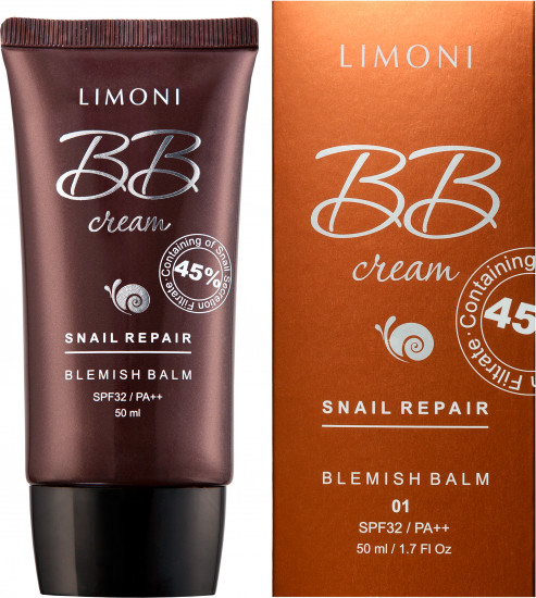 BB-Крем для лица с экстрактом улитки «Blemish Balm», оттенок №2