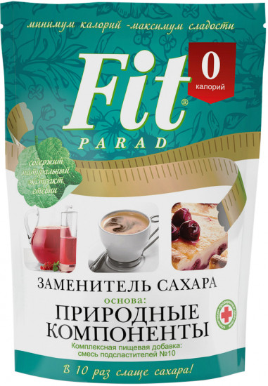 Заменитель сахара «ФитПарад №10»