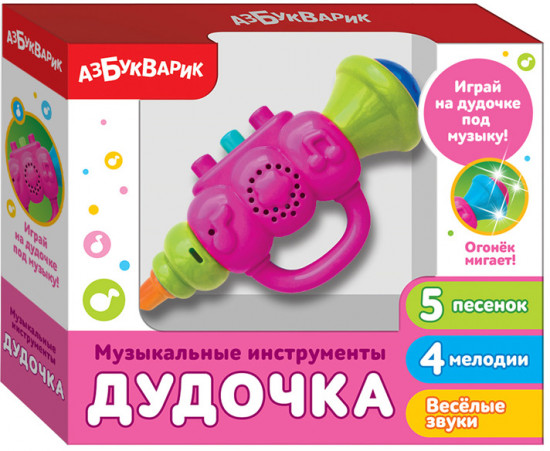 Игрушка музыкальная «Дудочка»