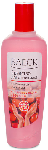 Жидкость для снятия лака с экстрактом шиповника