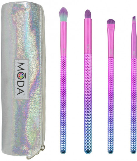 Набор кистей для макияжа глаз в чехле «Prismatic Smoky Eye Kit»