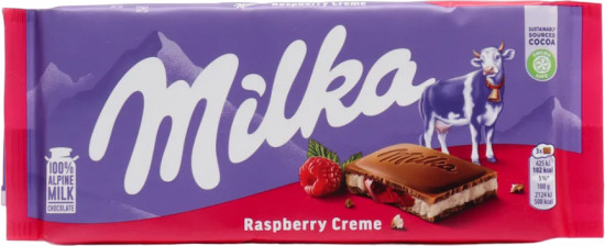 Шоколад Milka «Raspberry Cream»