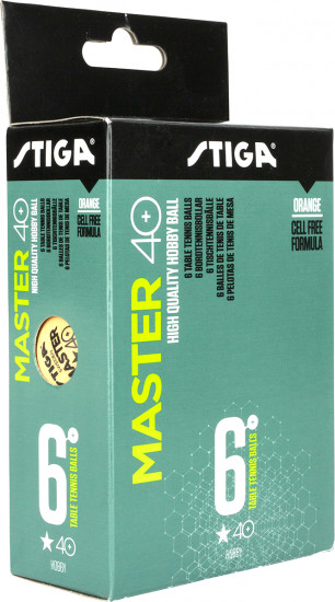 Мячи для настольного тенниса «Master ABS» 1* (6 шт.)