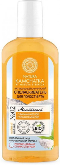 Ополаскиватель для полости рта натуральный камчатский