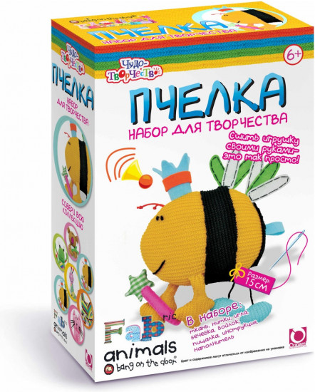 Набор для изготовления текстильной игрушки «Пчелка»