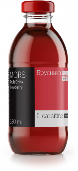 Морс низкокалорийный с брусникой