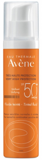 Флюид для лица солнцезащитный с тонирующим эффектом SPF 50
