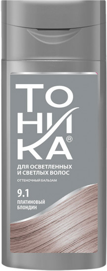 Бальзам оттеночный, оттенок 9.1 Платиновый блондин