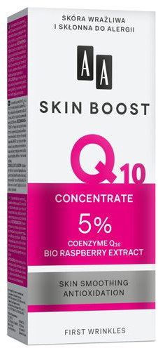 Сыворотка для лица с коэнзимом Q10 и экстрактом малины