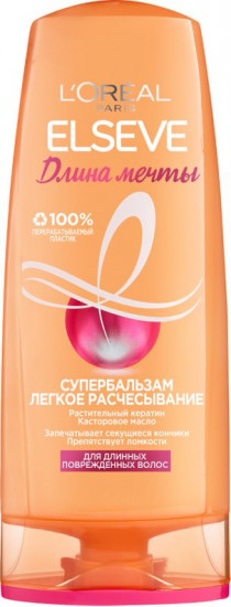 Супербальзам для волос «Длина мечты. Легкое расчесывание»