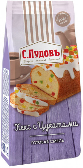 Смесь готовая «Кекс с цукатами»