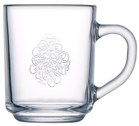 Набор кружек «Silhouette floral»
