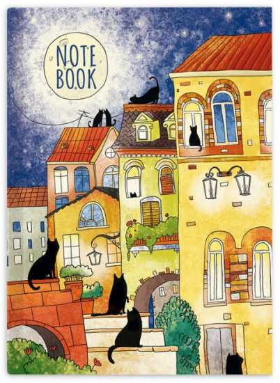 Записная книжка «Цветной город»