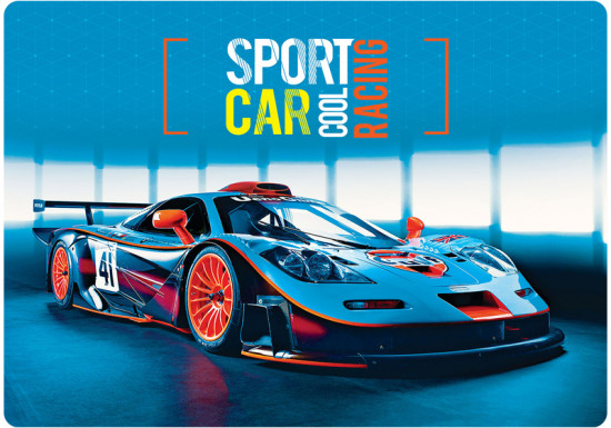 Покрытие настольное «Sport car»