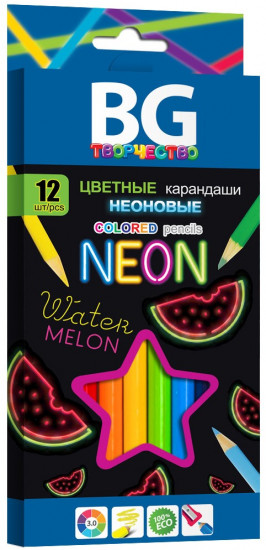 Набор цветных карандашей «Neon»