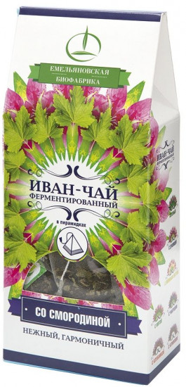 Иван-чай с листьями смородины