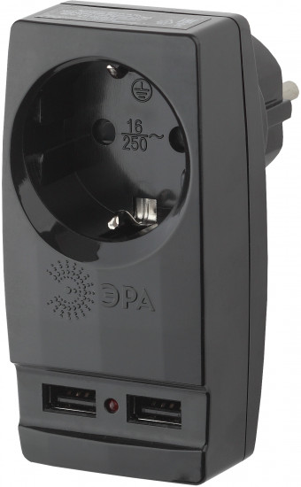 Адаптер сетевой ЭРА SP-1e-USB-B «Polynom»